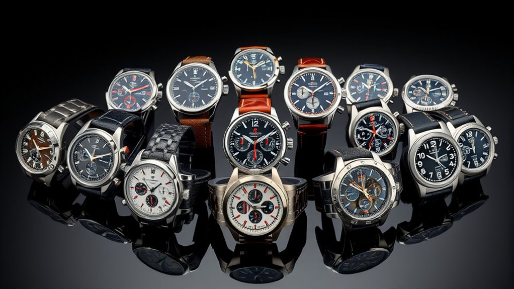 luxury precision chronograph watches