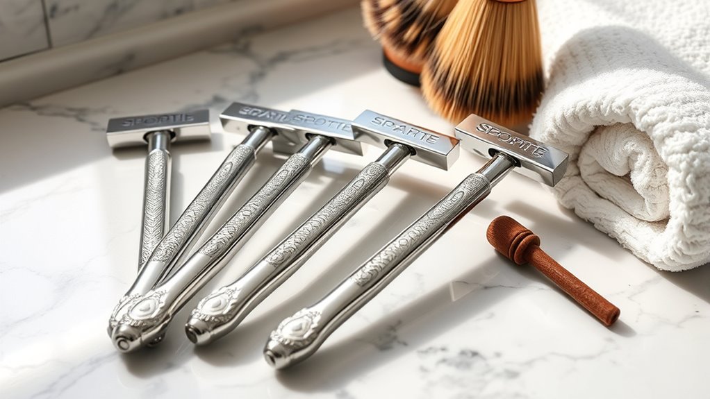 luxury safety razor collection