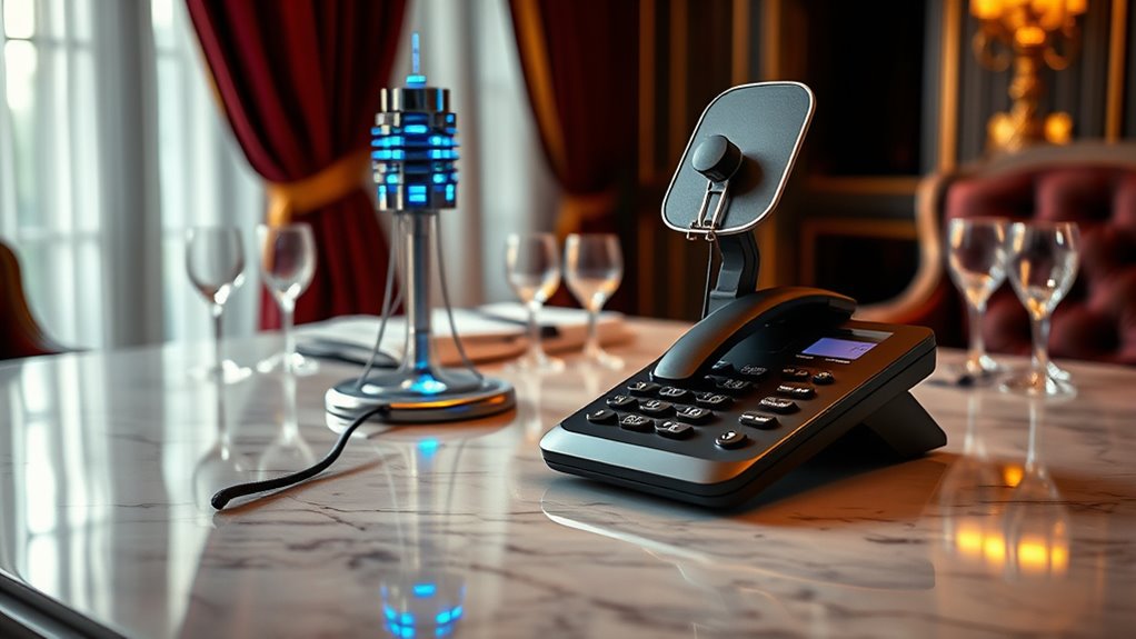 luxury satellite communication technology