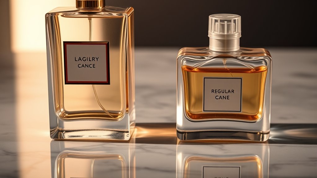 luxury scents versus everyday perfumes