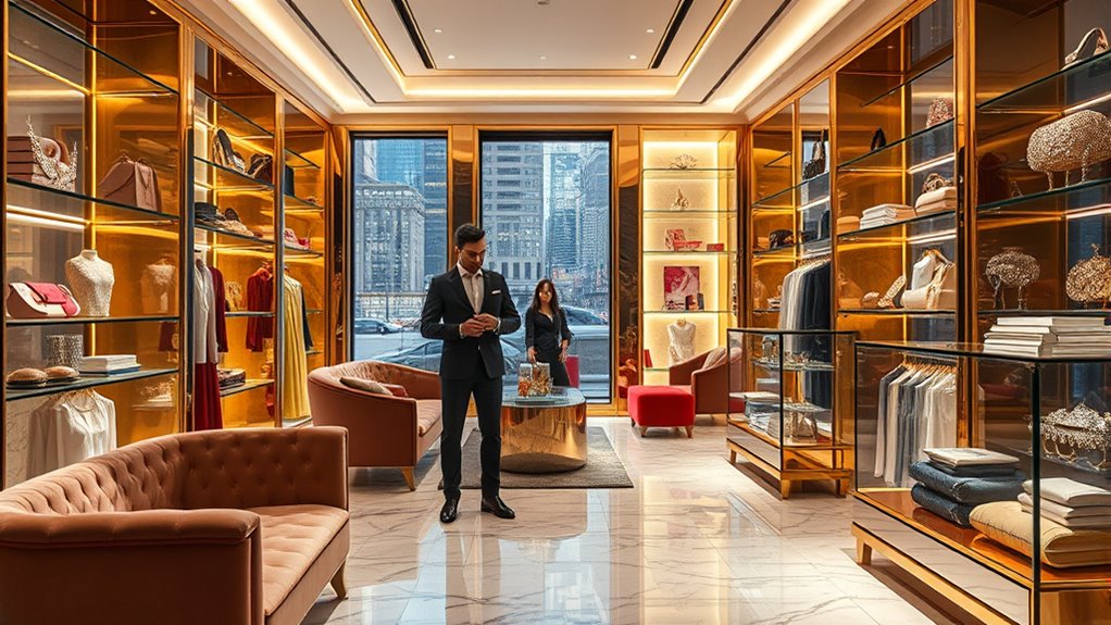 luxury shopping tech innovations