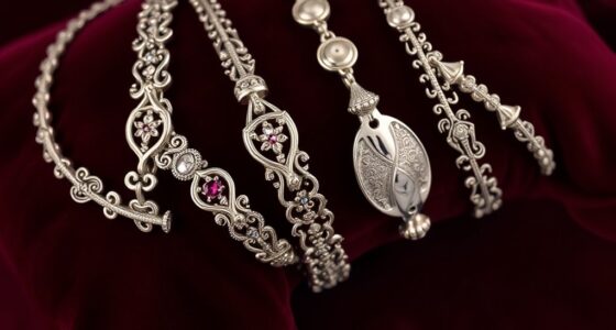 luxury silver bracelet collection