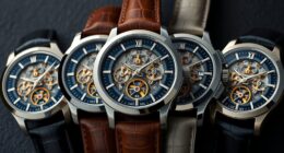 luxury skeleton watch collection
