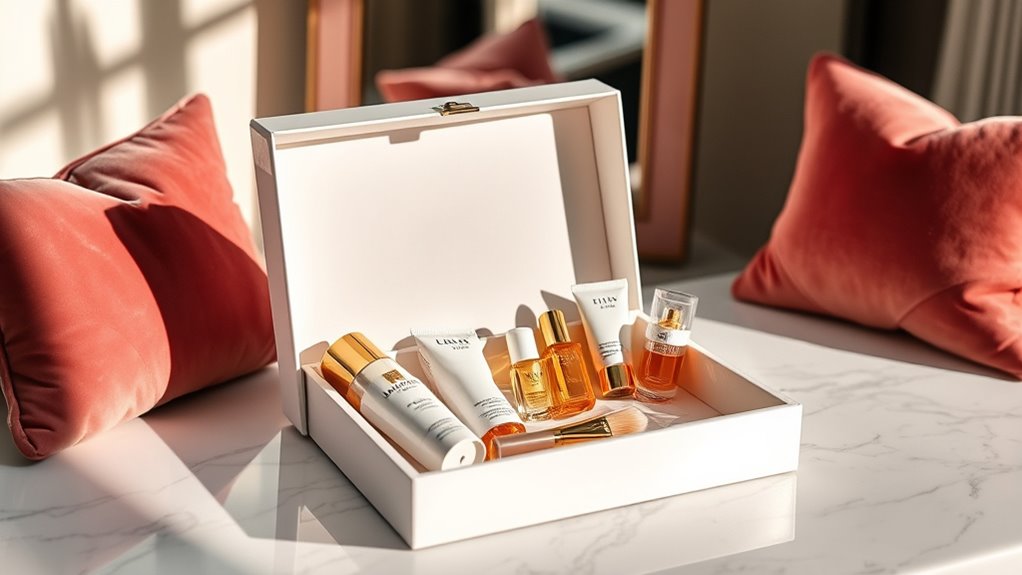 luxury skincare and wellness products