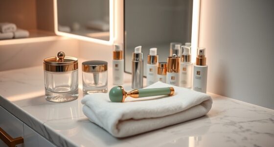 luxury skincare step by step
