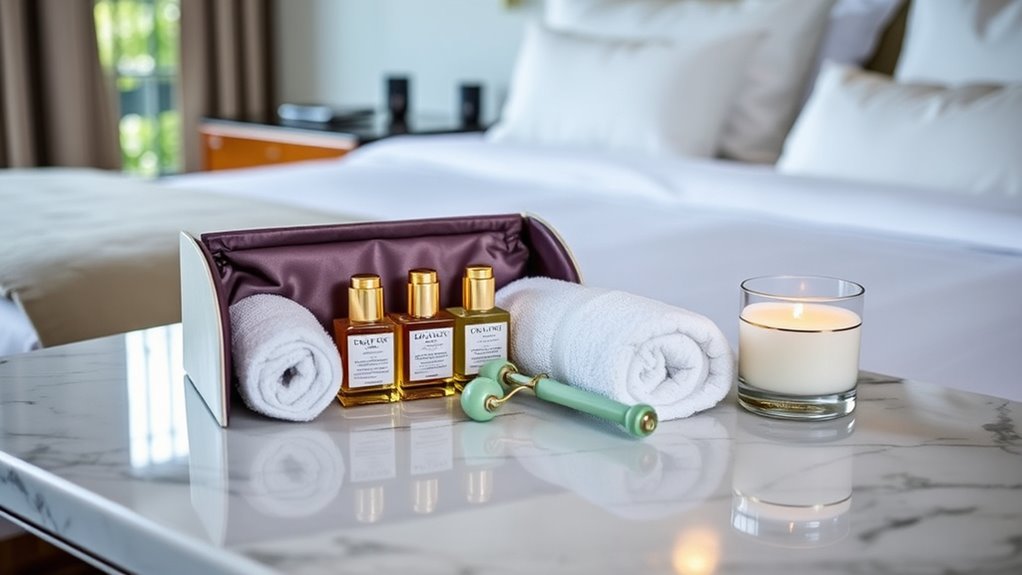 luxury skincare travel essentials