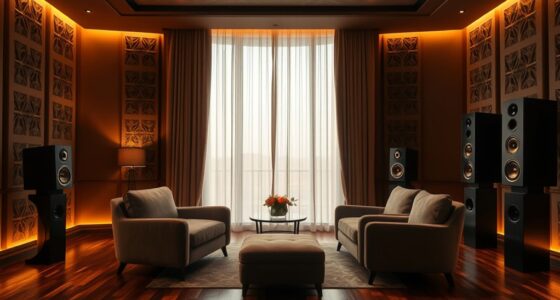 luxury soundproof listening room