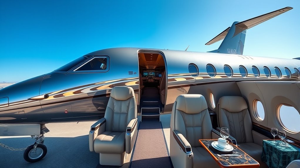 luxury tailored in flight experience
