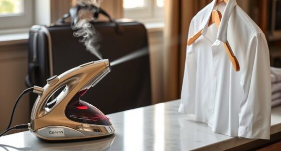 luxury travel garment steamers