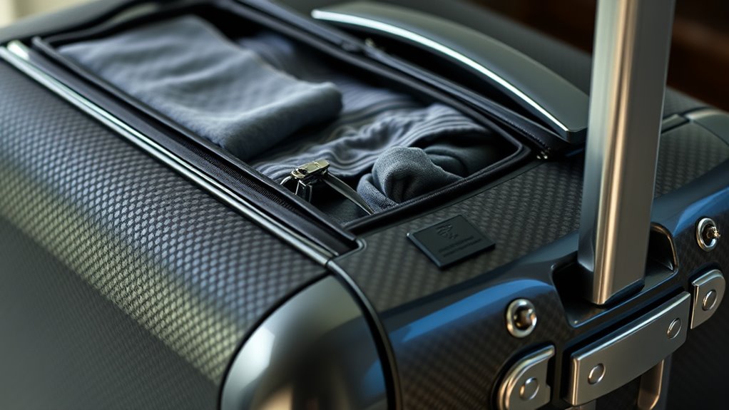 luxury travel luggage security
