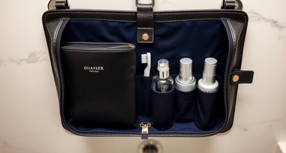 luxury travel toiletry organizers