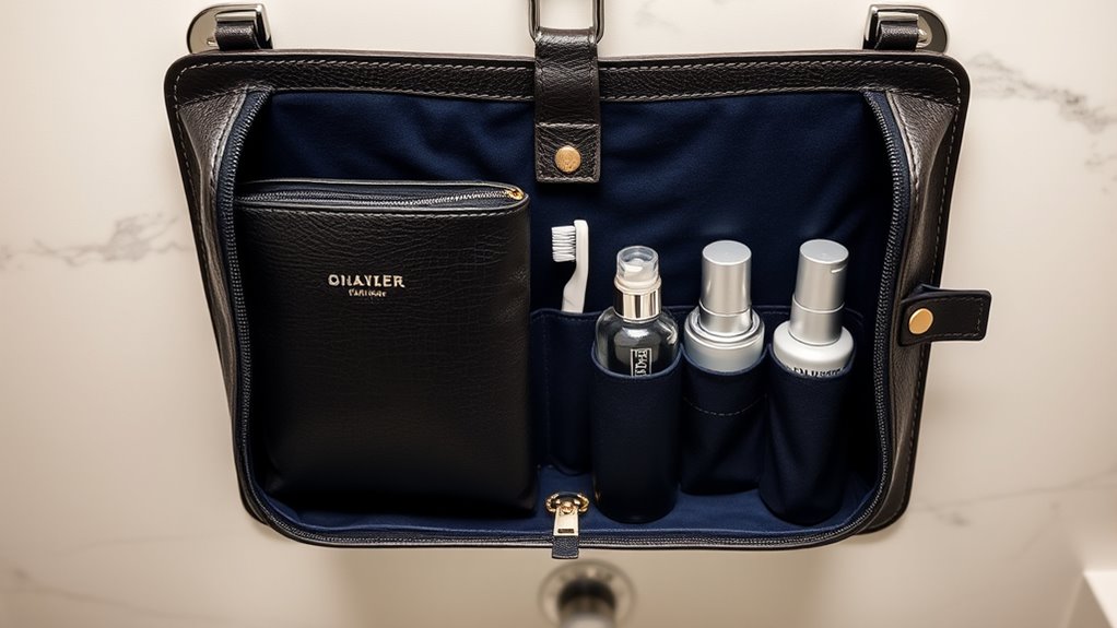 luxury travel toiletry organizers