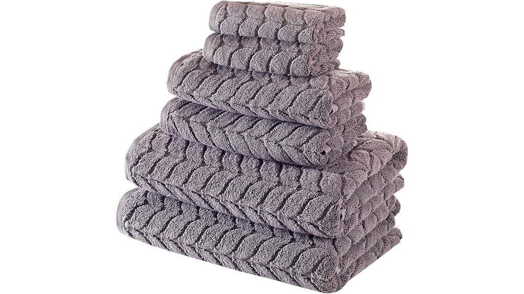 luxury turkish cotton towel set