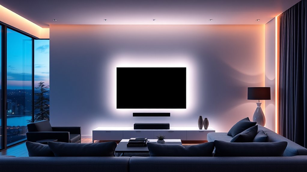 luxury tv backlight considerations