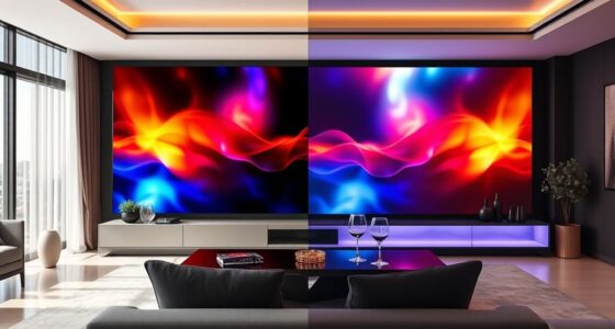 luxury tv display comparison