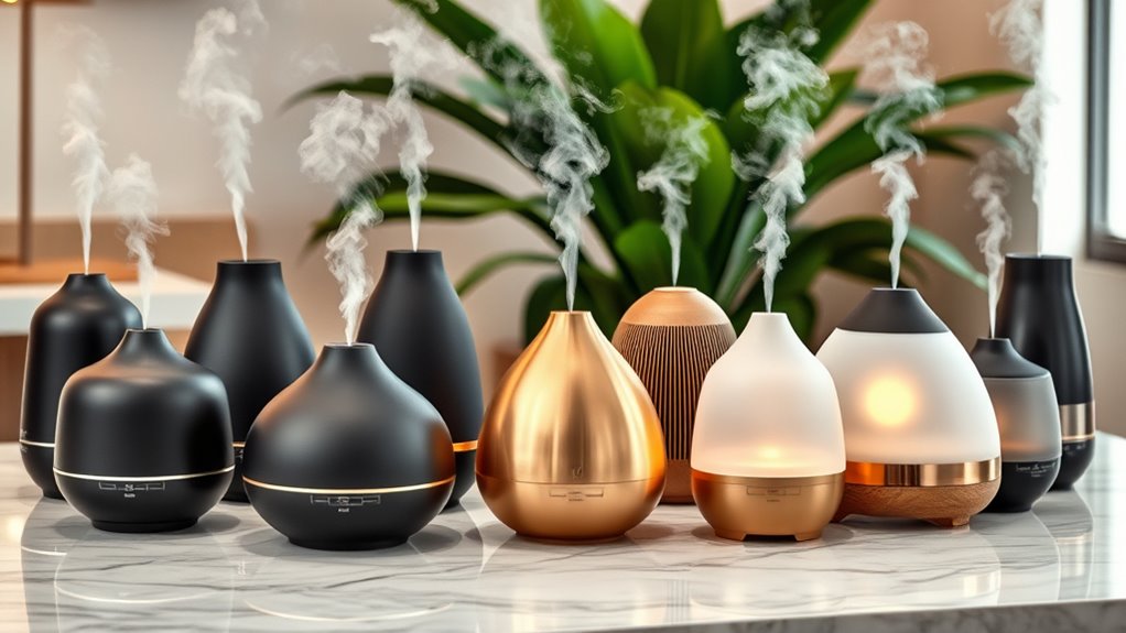 luxury ultrasonic diffuser options