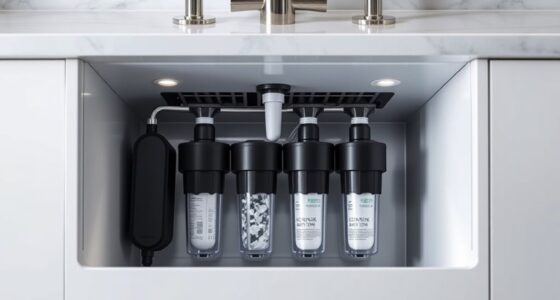 luxury under sink water filtration
