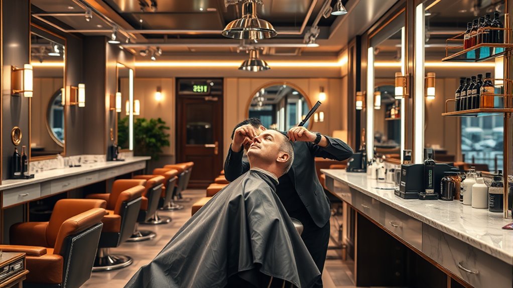 luxury urban grooming environments