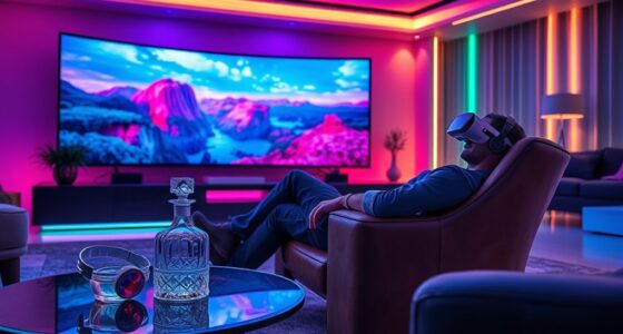 luxury virtual reality entertainment