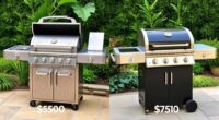 luxury vs budget grills