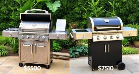 luxury vs budget grills