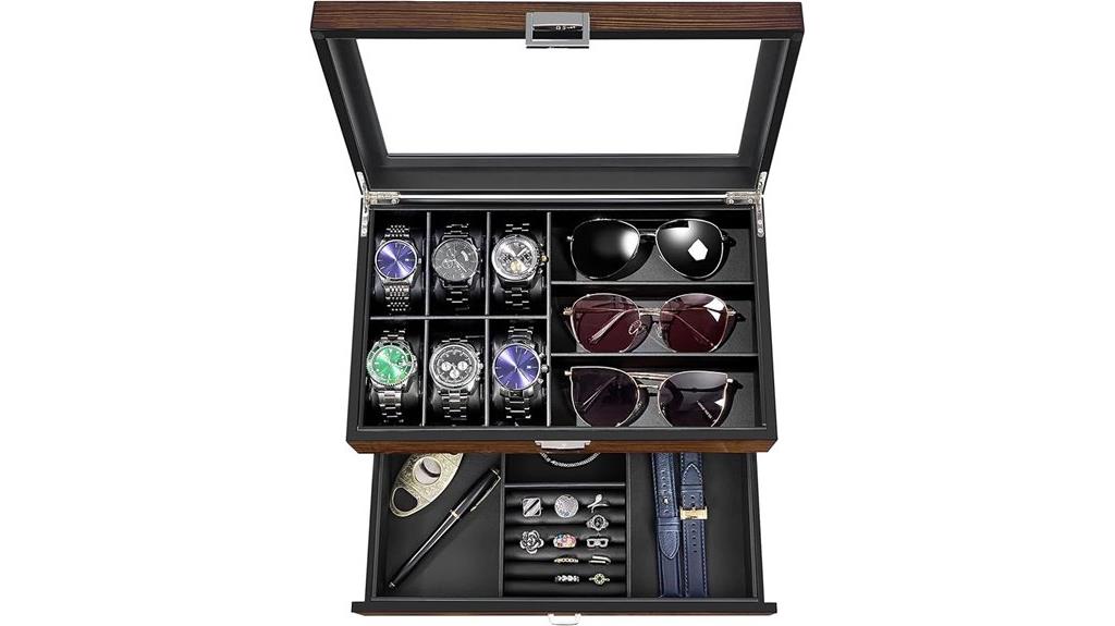 luxury watch jewelry box