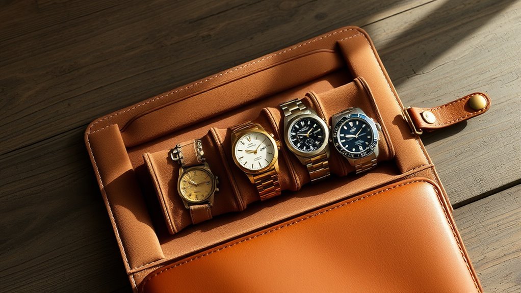 luxury watch travel cases