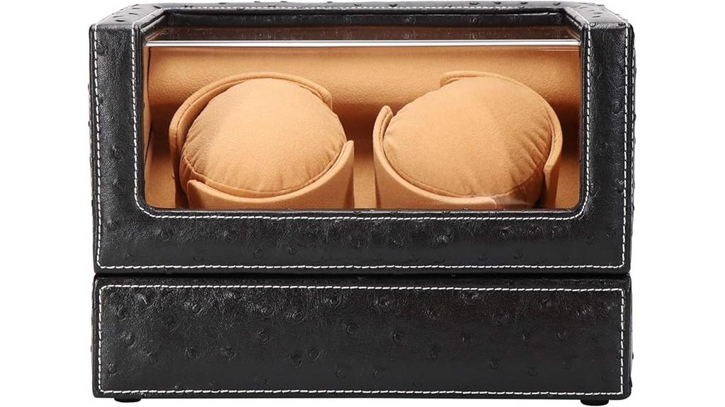 luxury watch winder console