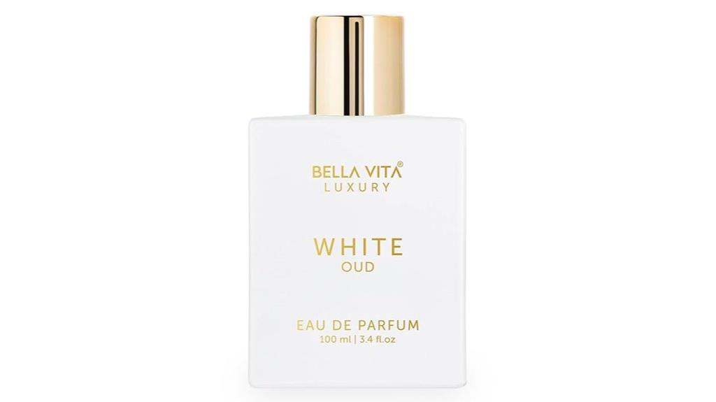 luxury white oud perfume