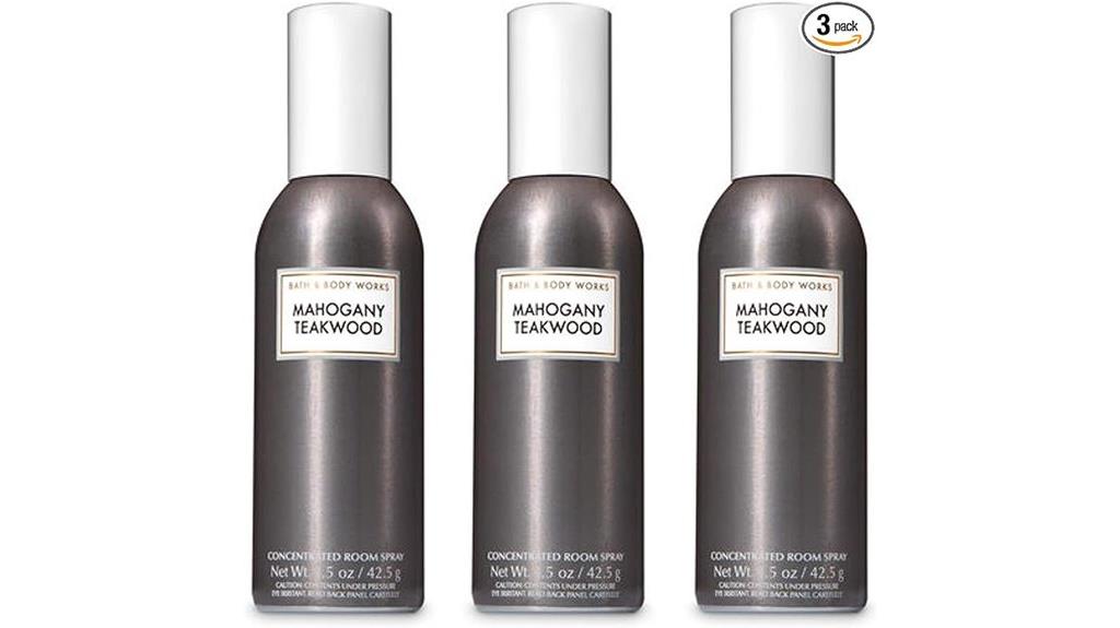 mahogany teakwood room spray