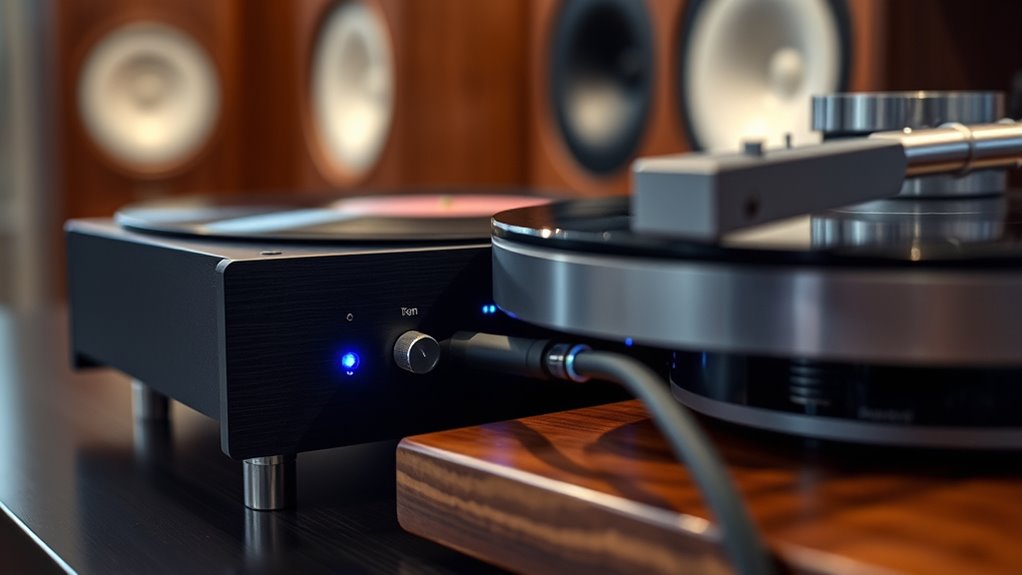 matching turntable gain adjustments