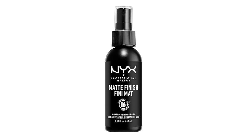matte finish long lasting spray