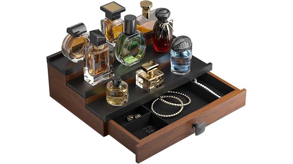 men s cologne organizer drawer