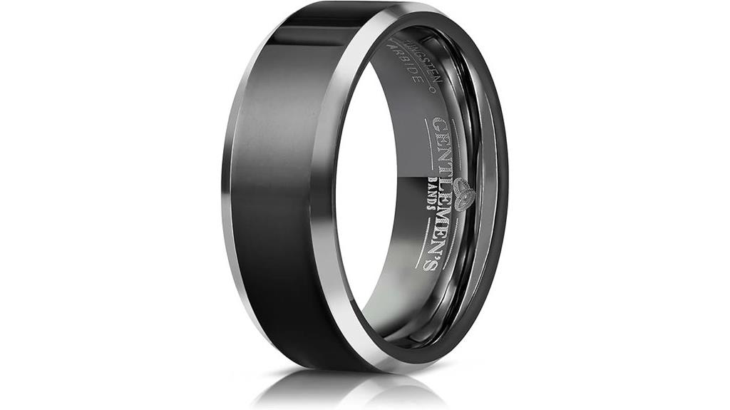 men s durable tungsten ring