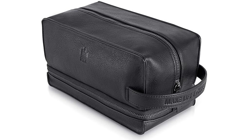 men s leather travel bag