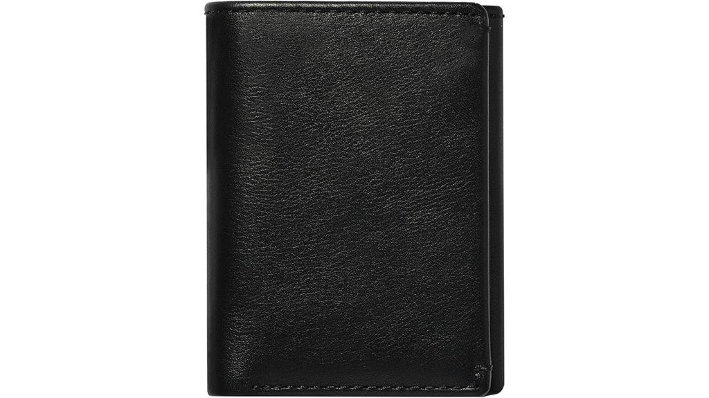 men s rfid trifold wallet