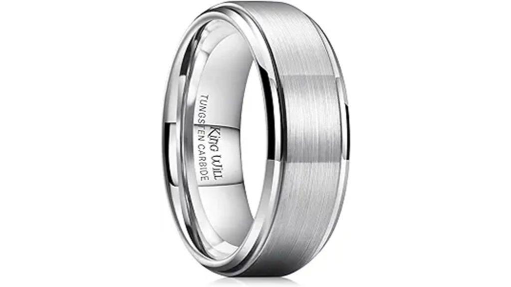 men s tungsten wedding band