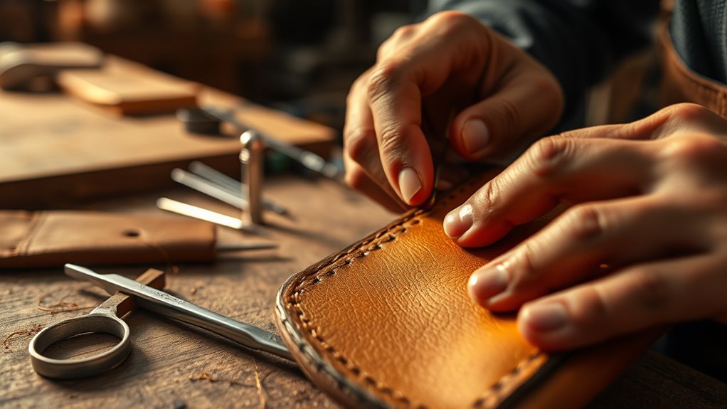 meticulous handmade shoe craftsmanship