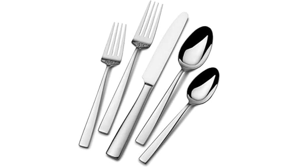mikasa 101 piece flatware