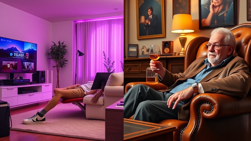 millennials and boomers spending