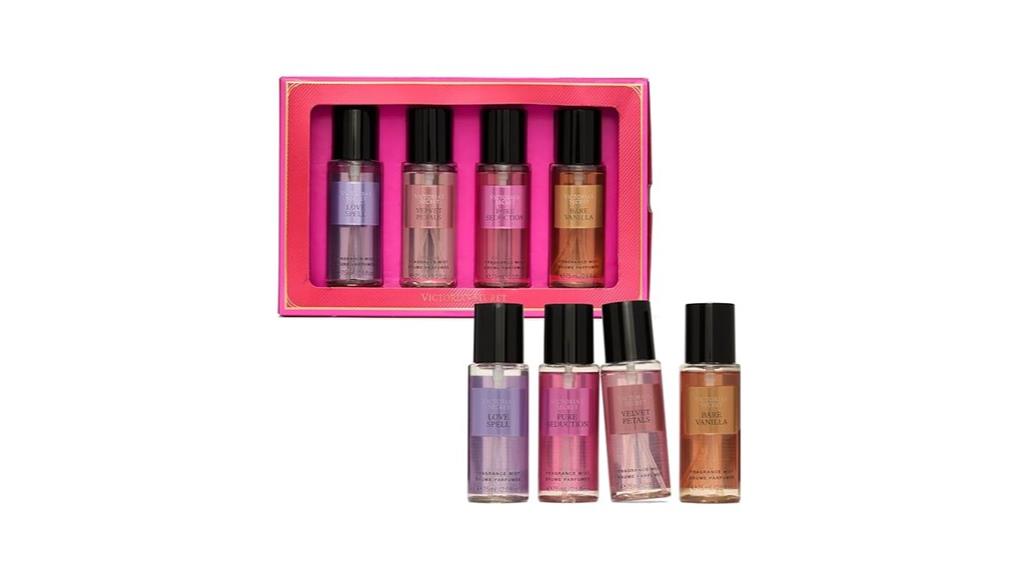 mini fragrance mist gift set