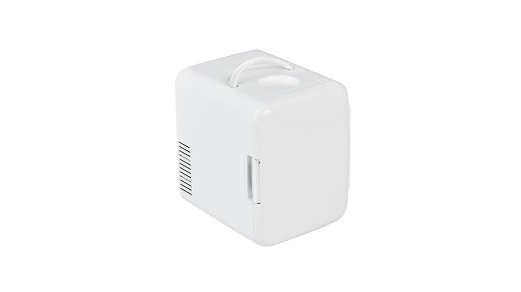 mini skincare and makeup fridge