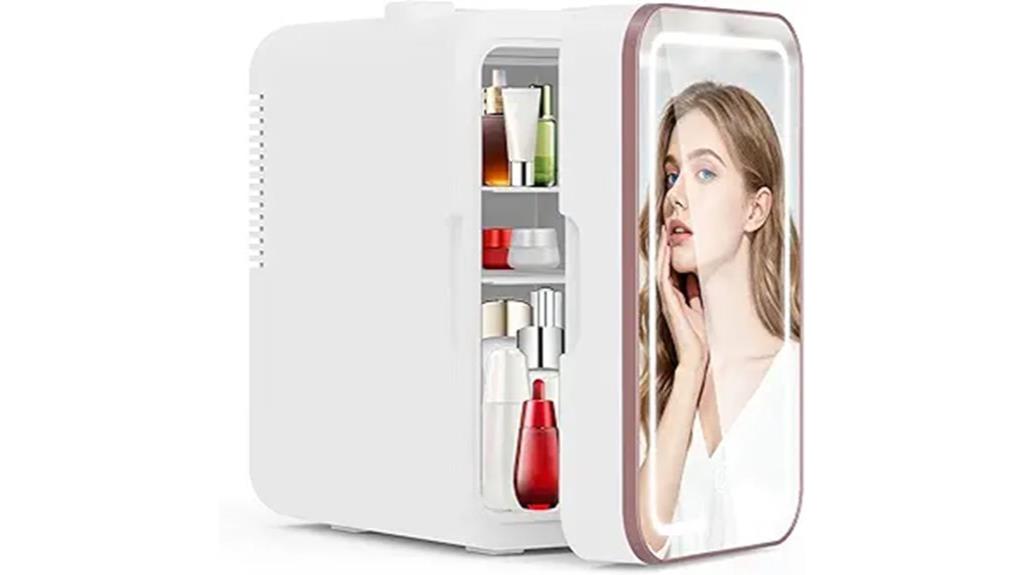 mini skincare refrigerator