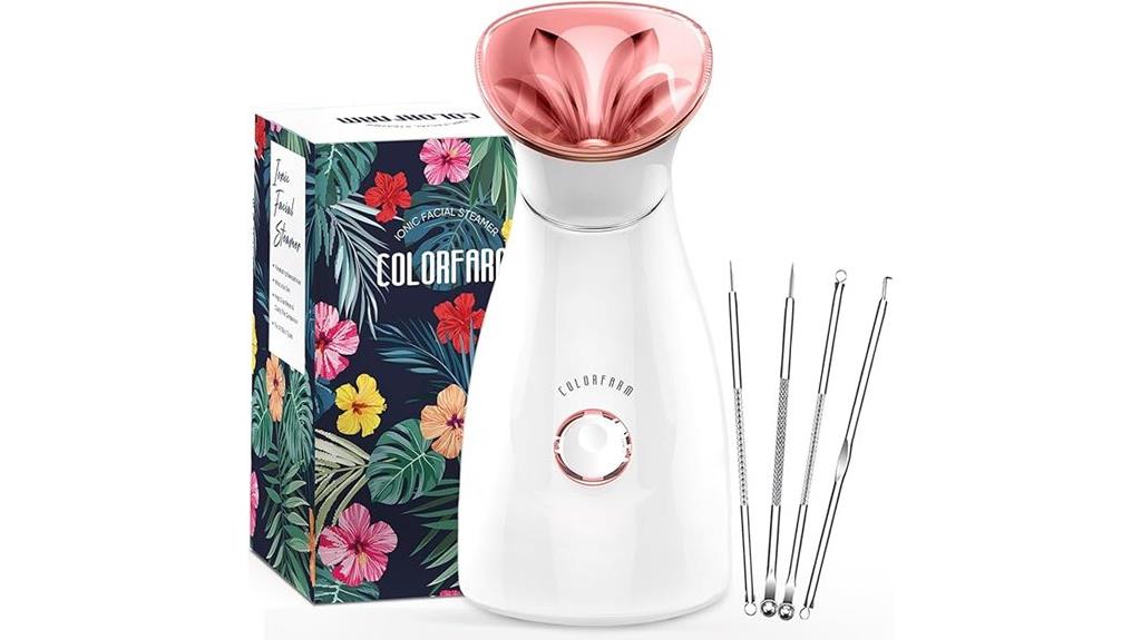 nano ionic facial steamer