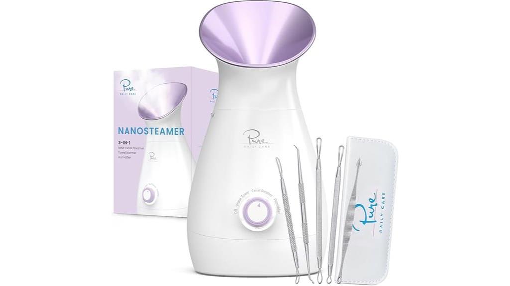 nano ionic facial steamer