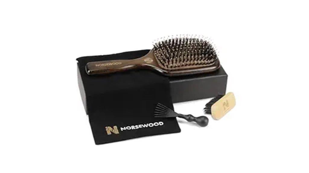 natural boar bristle brush