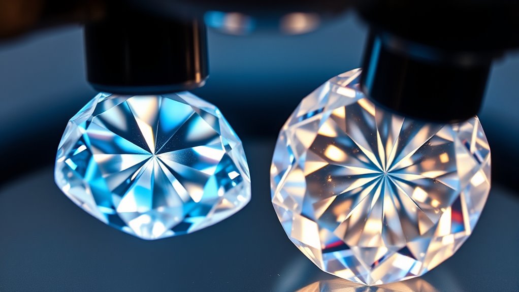 natural formation versus synthetic production