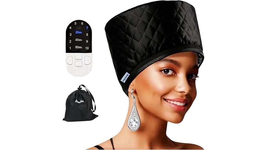 natural hair steaming device