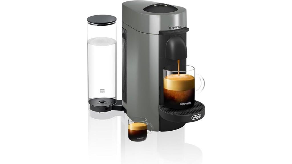 nespresso vertuo plus grey