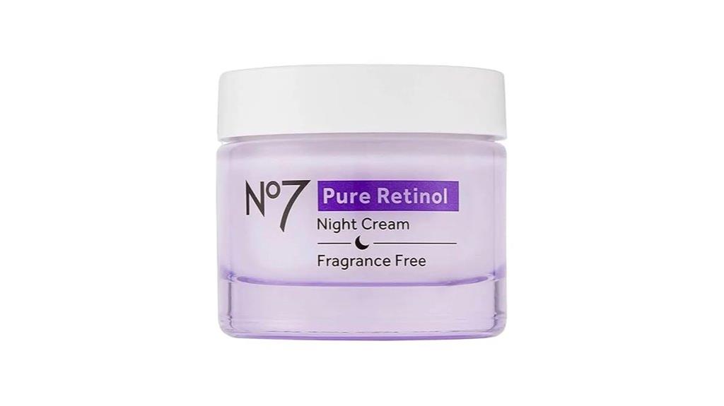 no7 retinol night cream